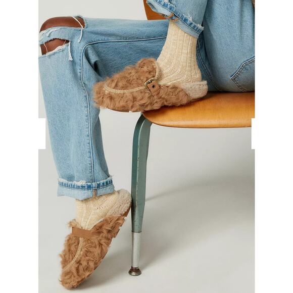MOU - Winter Bio Checkiang w/ Buckle in Tan - Size 41 - Picture 2 of 10